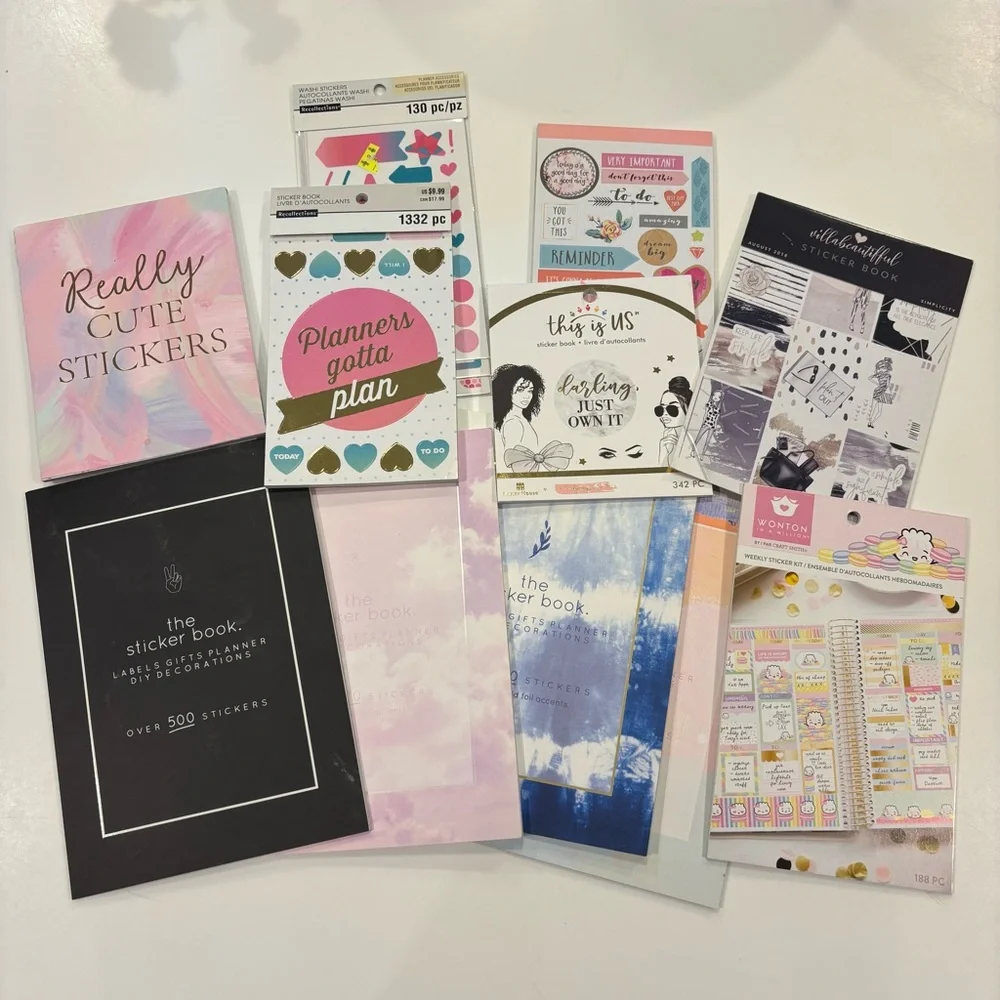 Planner Sticker books- Big lot! - Picture 3 of 5